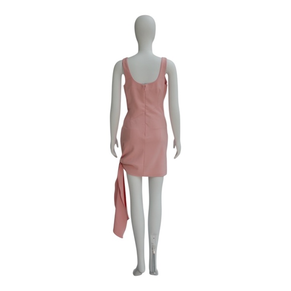 CINQ A SEPT Sharon Sleeveless Side-Tie Pink Dress SZ 4 - Picture 5 of 7